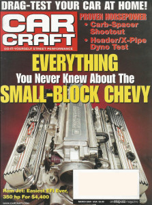 CAR CRAFT 2001 MAR - BASSANI-MUSTANG, MOUSE HISTORY